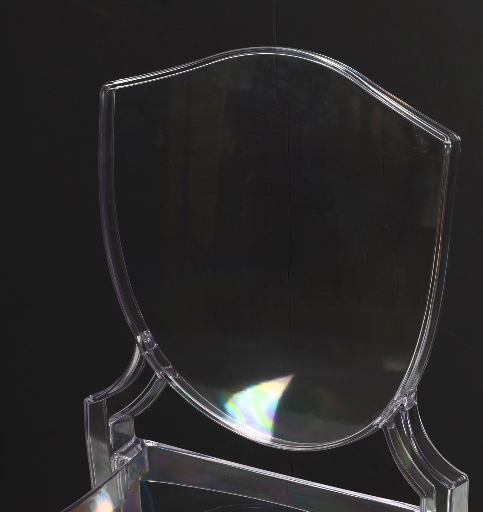 Clear Acrylic Louis Ghost Style Chair