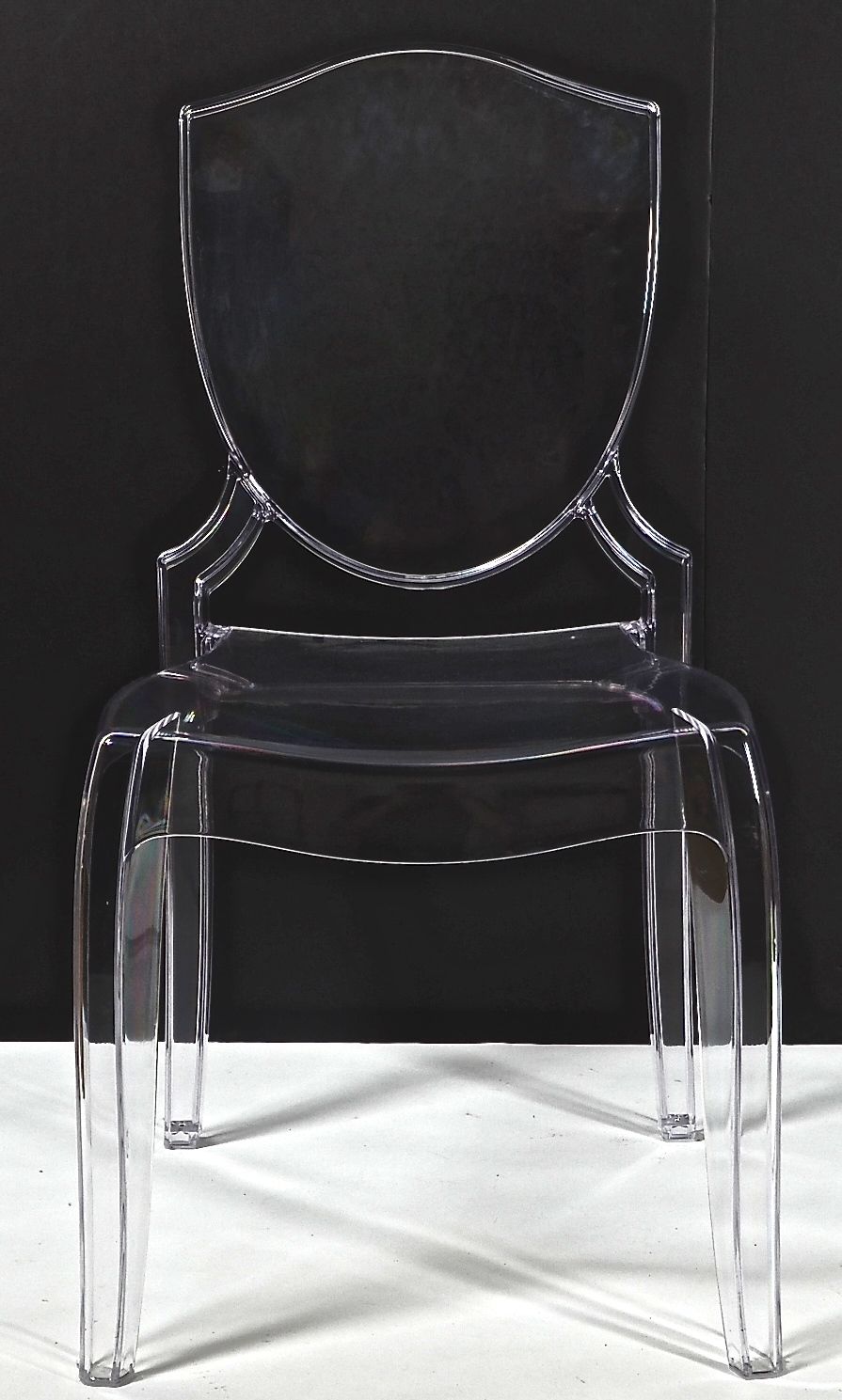 Clear Acrylic Louis Ghost Style Chair