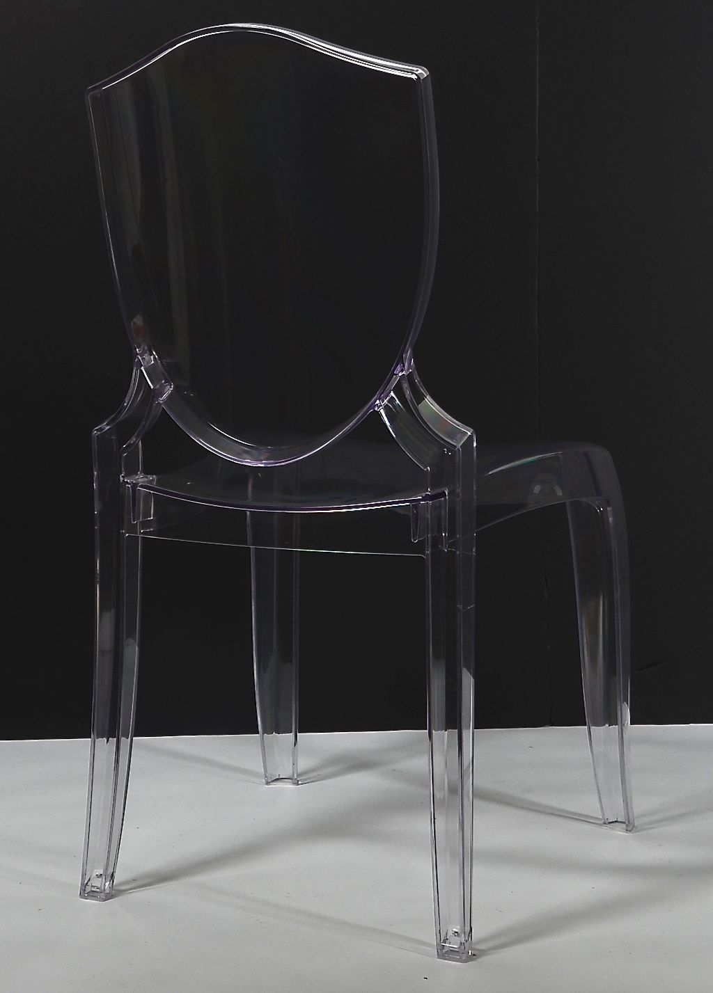 Clear Acrylic Louis Ghost Style Chair
