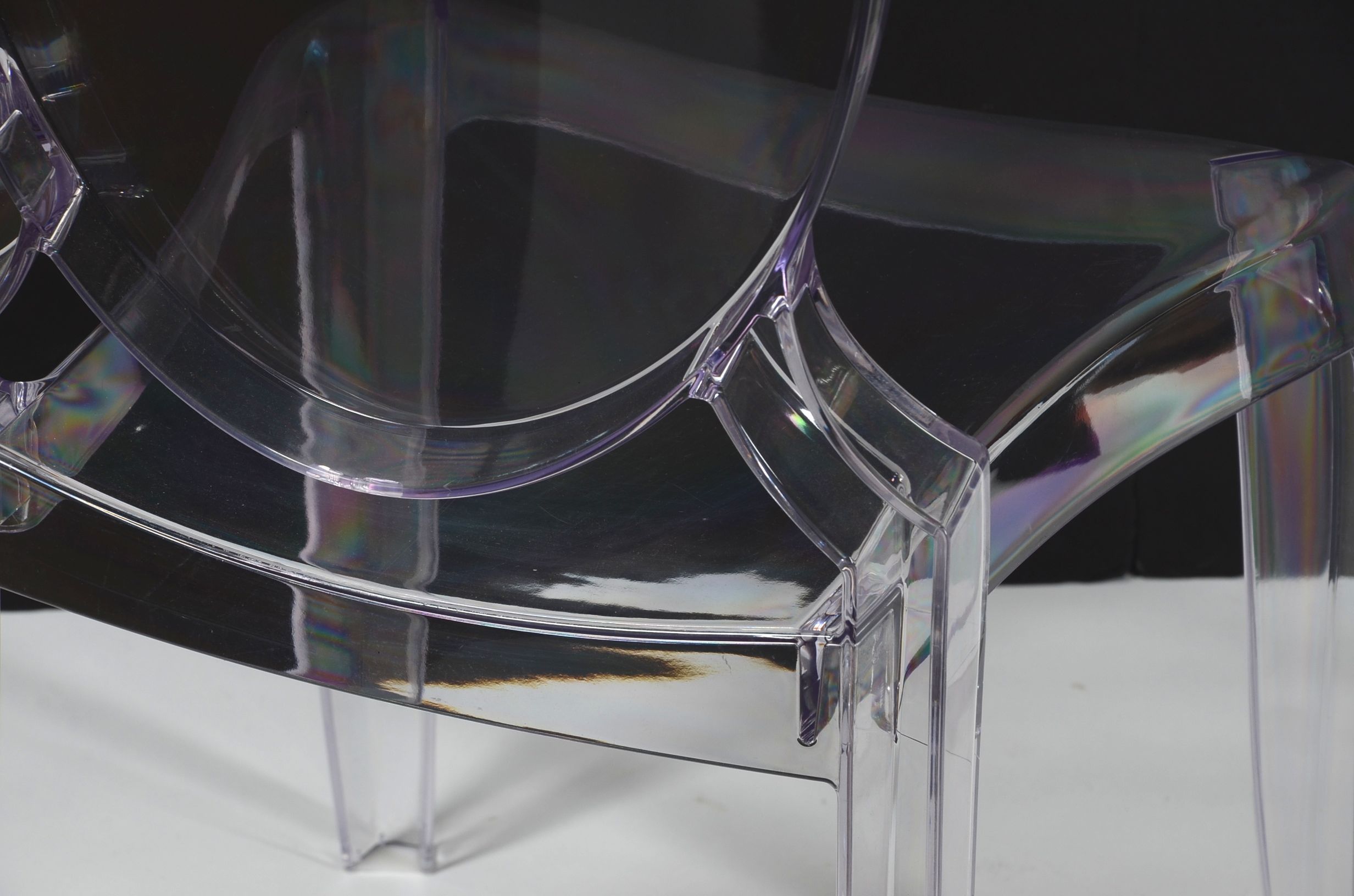 Clear Acrylic Louis Ghost Style Chair