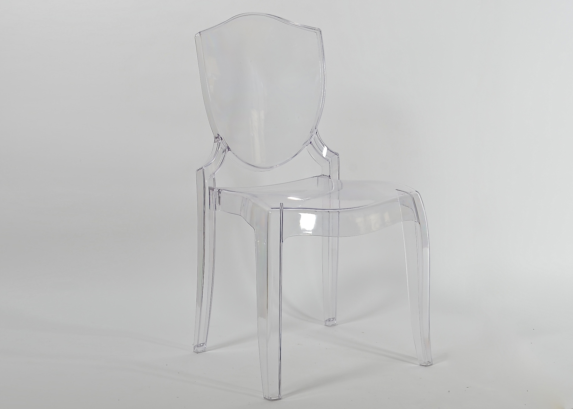 Clear Acrylic Louis Ghost Style Chair