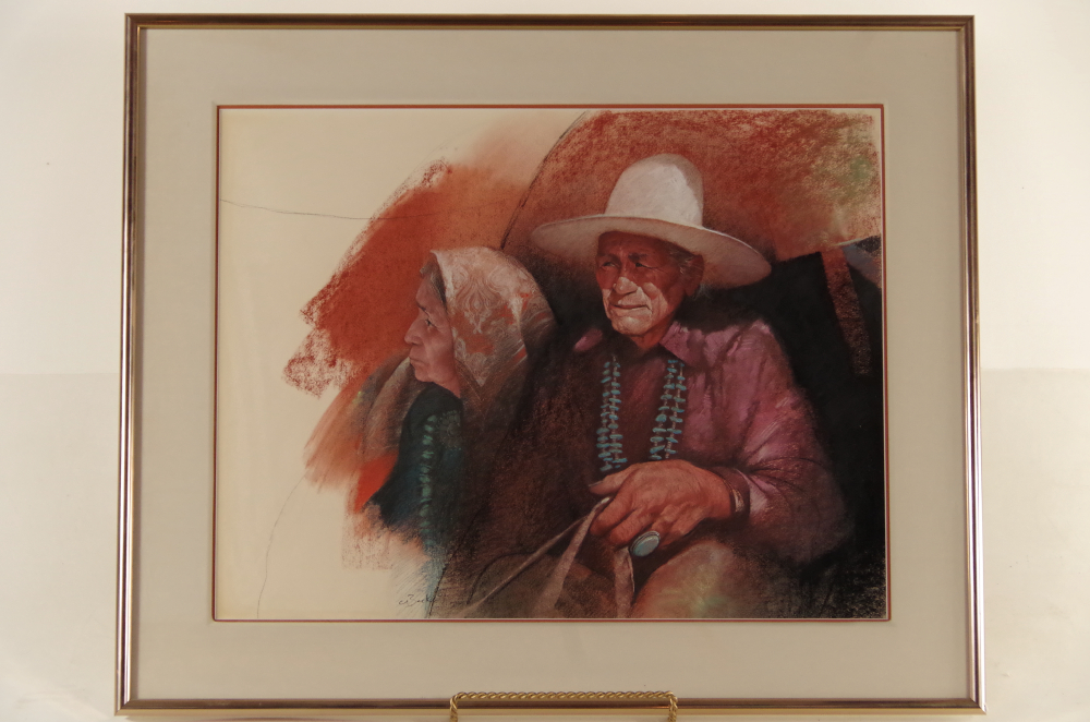 Clifford Beck Original Portrait "Wagon Driver"