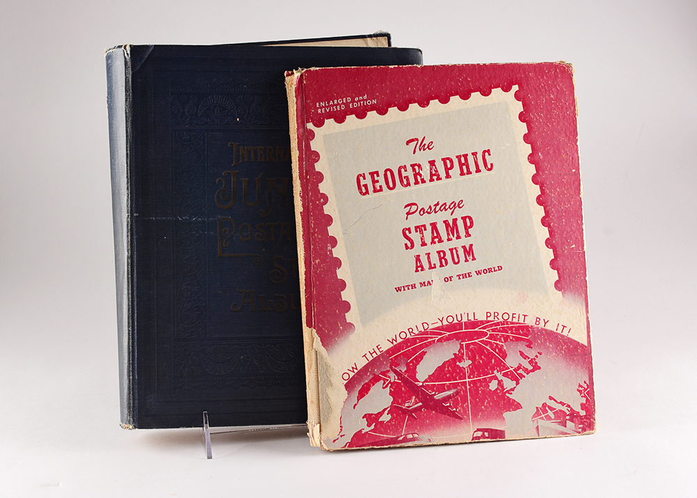 Vintage Stamp Collectors Books
