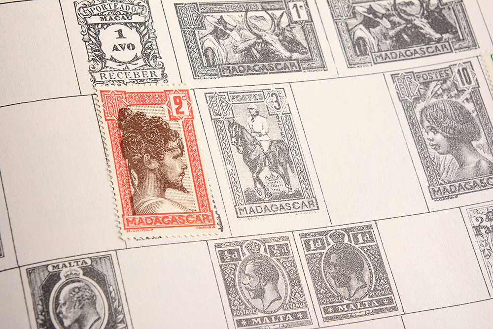 Vintage Stamp Collectors Books