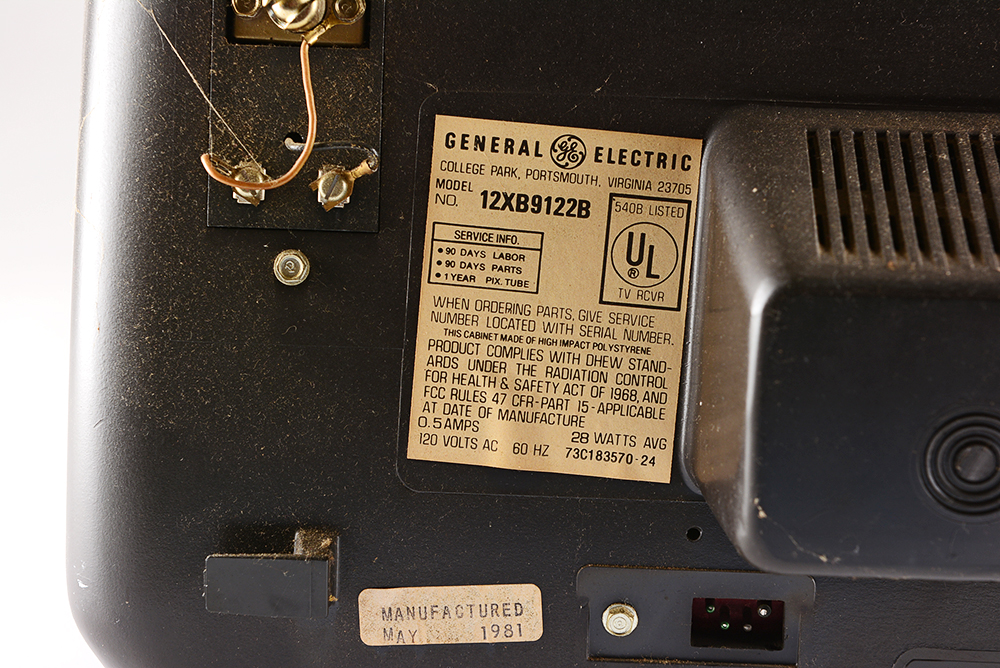 Vintage GE Performance Television