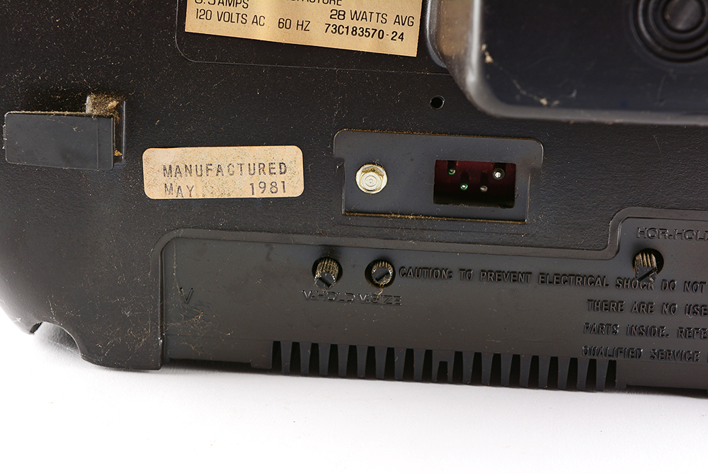 Vintage GE Performance Television