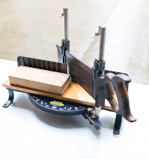 Vintage Stanley No. 50 Miter Box Saw