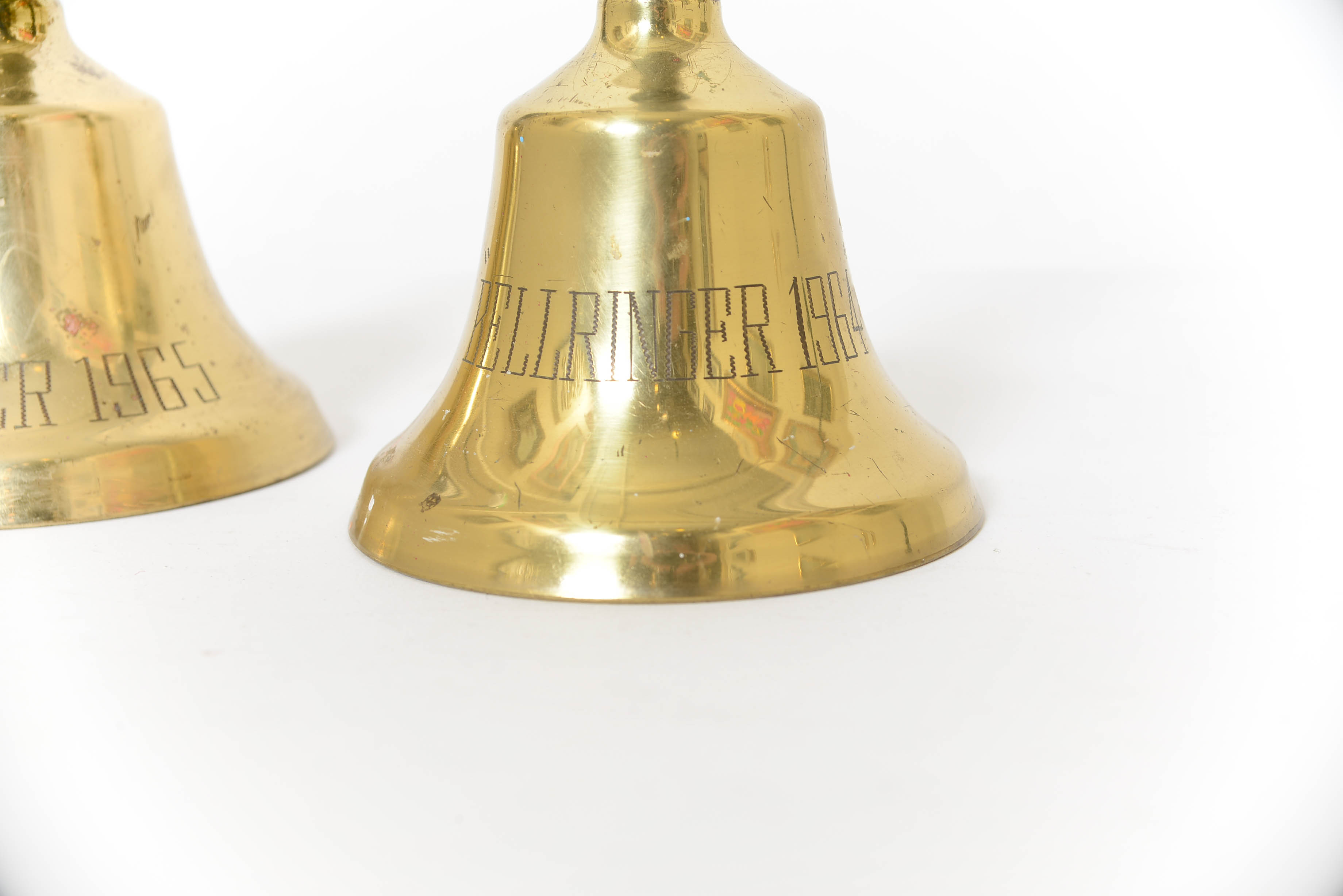 Set of Four Vintage Dinner Bells