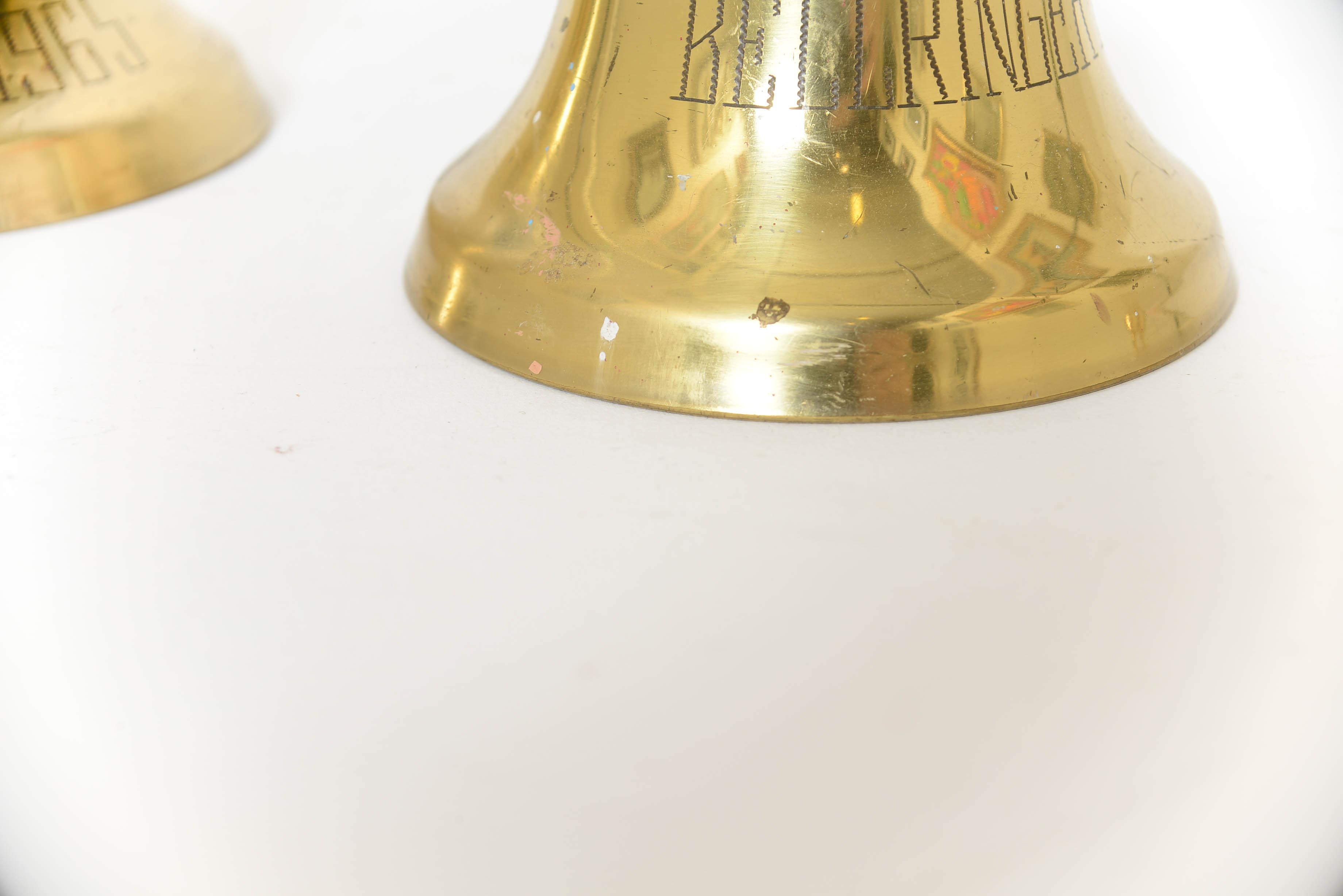 Set of Four Vintage Dinner Bells