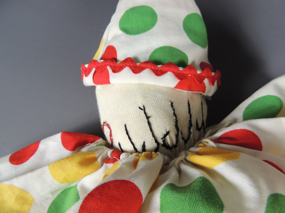 Vintage Rag Doll Clown