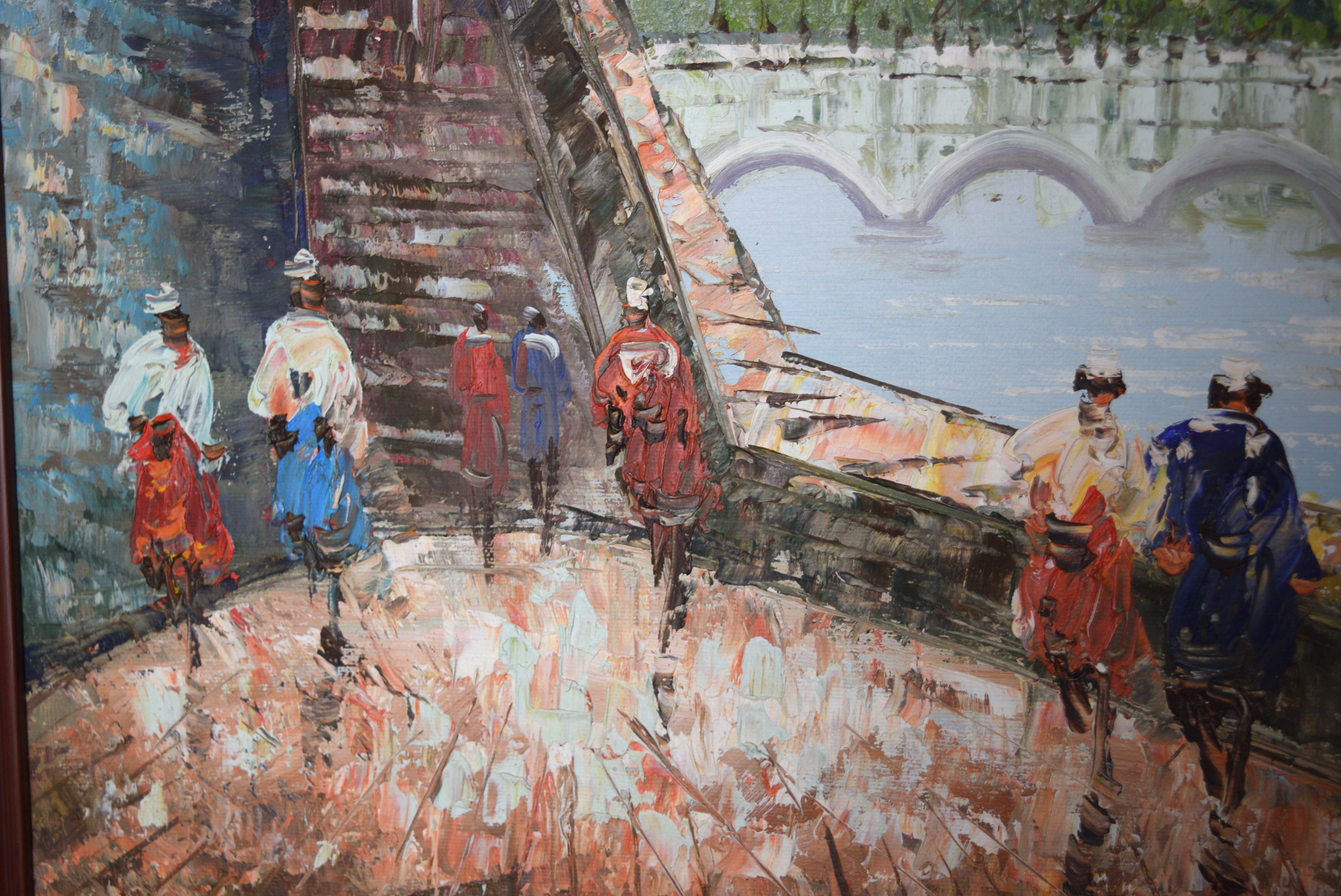 Caroline Burnett Oil Painting