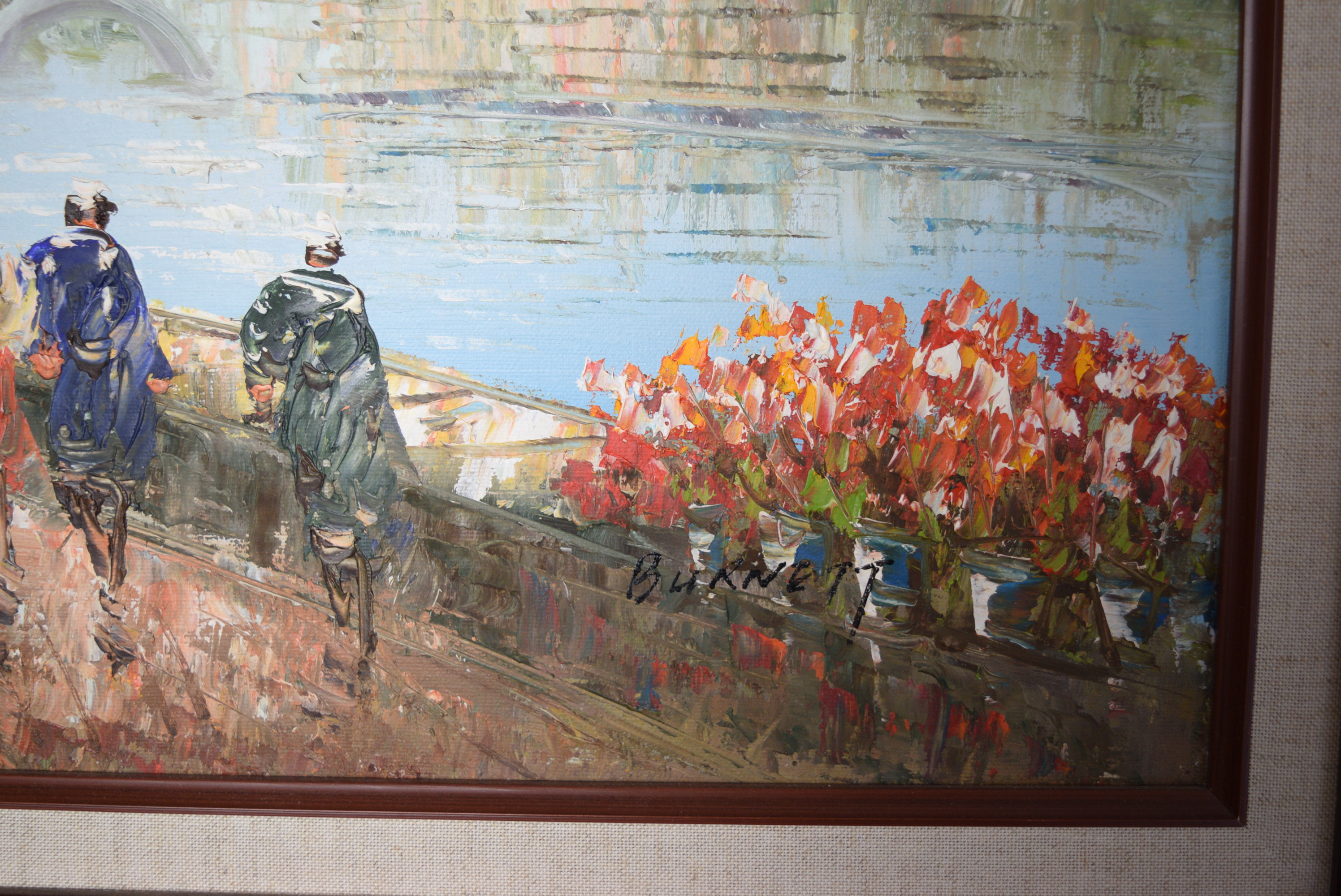 Caroline Burnett Oil Painting