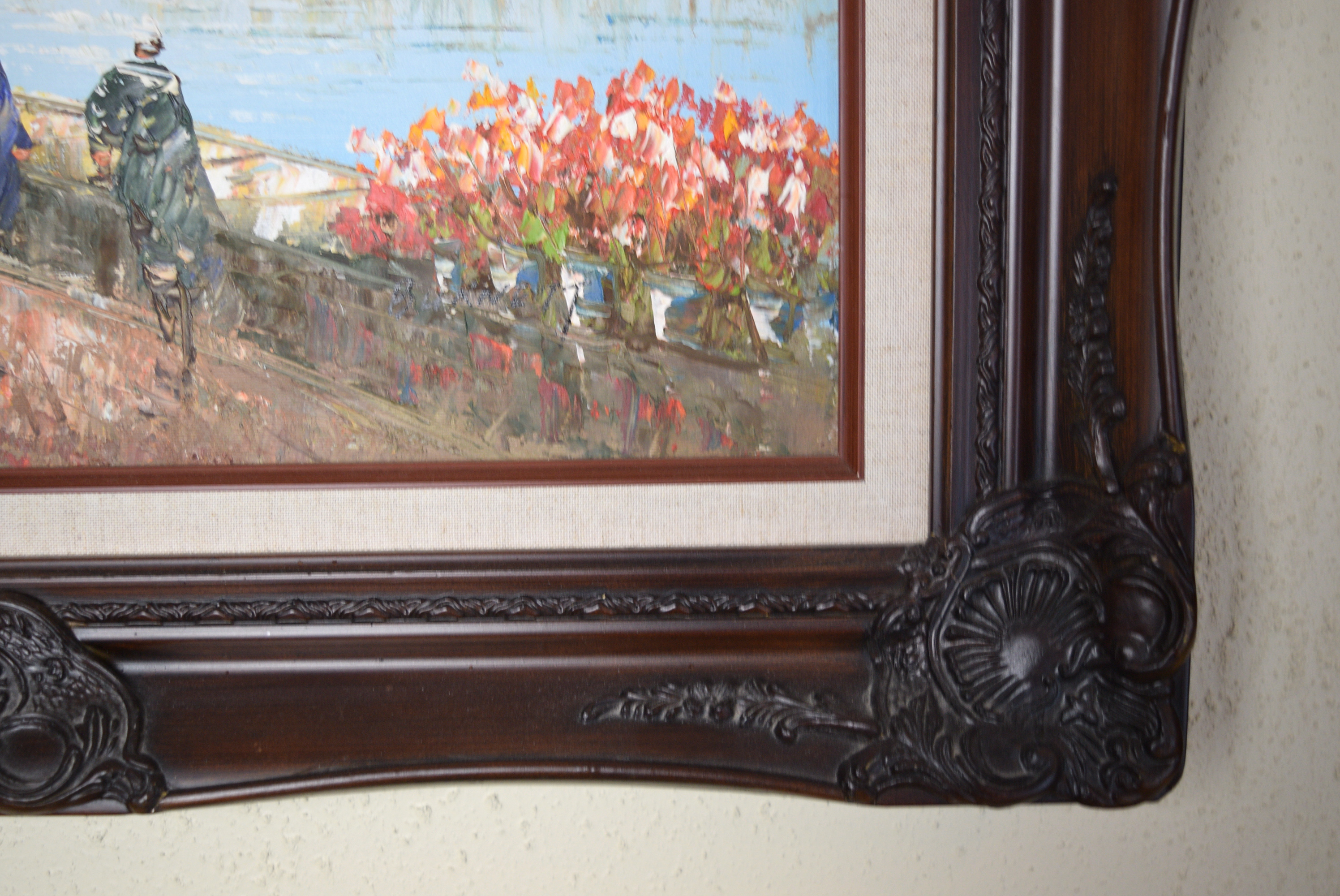 Caroline Burnett Oil Painting