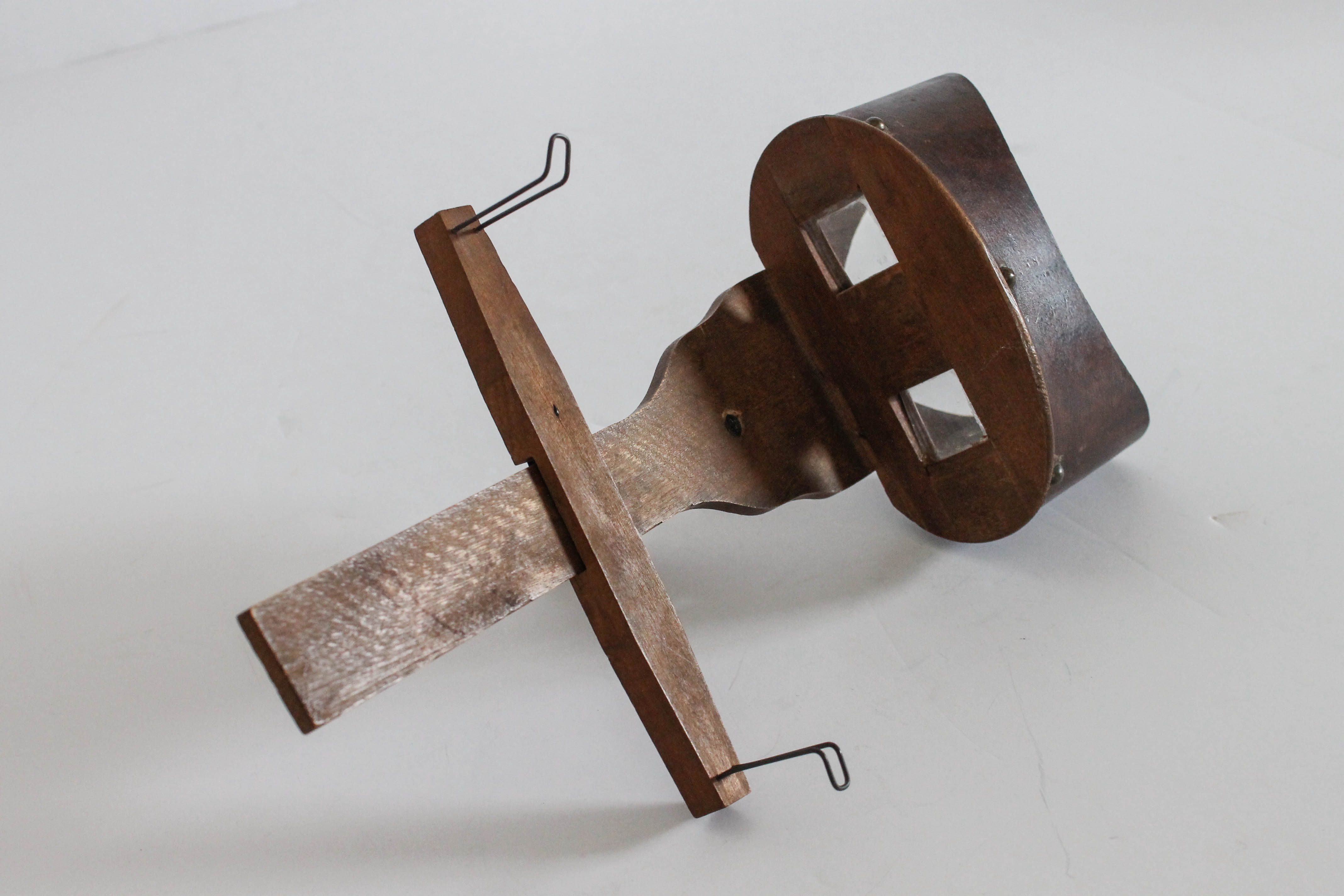 Vintage Holmes Stereoscope with Photo Cards