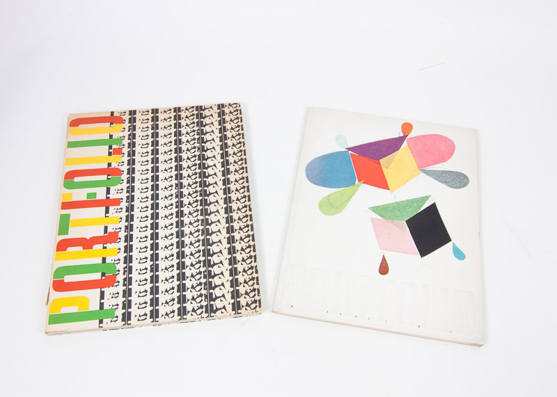 Portfolio Magazine 1950 Vol. 1 No. 2 and 1951 Annual of the Graphic Arts