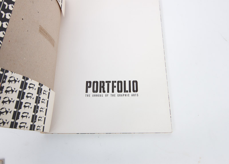Portfolio Magazine 1950 Vol. 1 No. 2 and 1951 Annual of the Graphic Arts