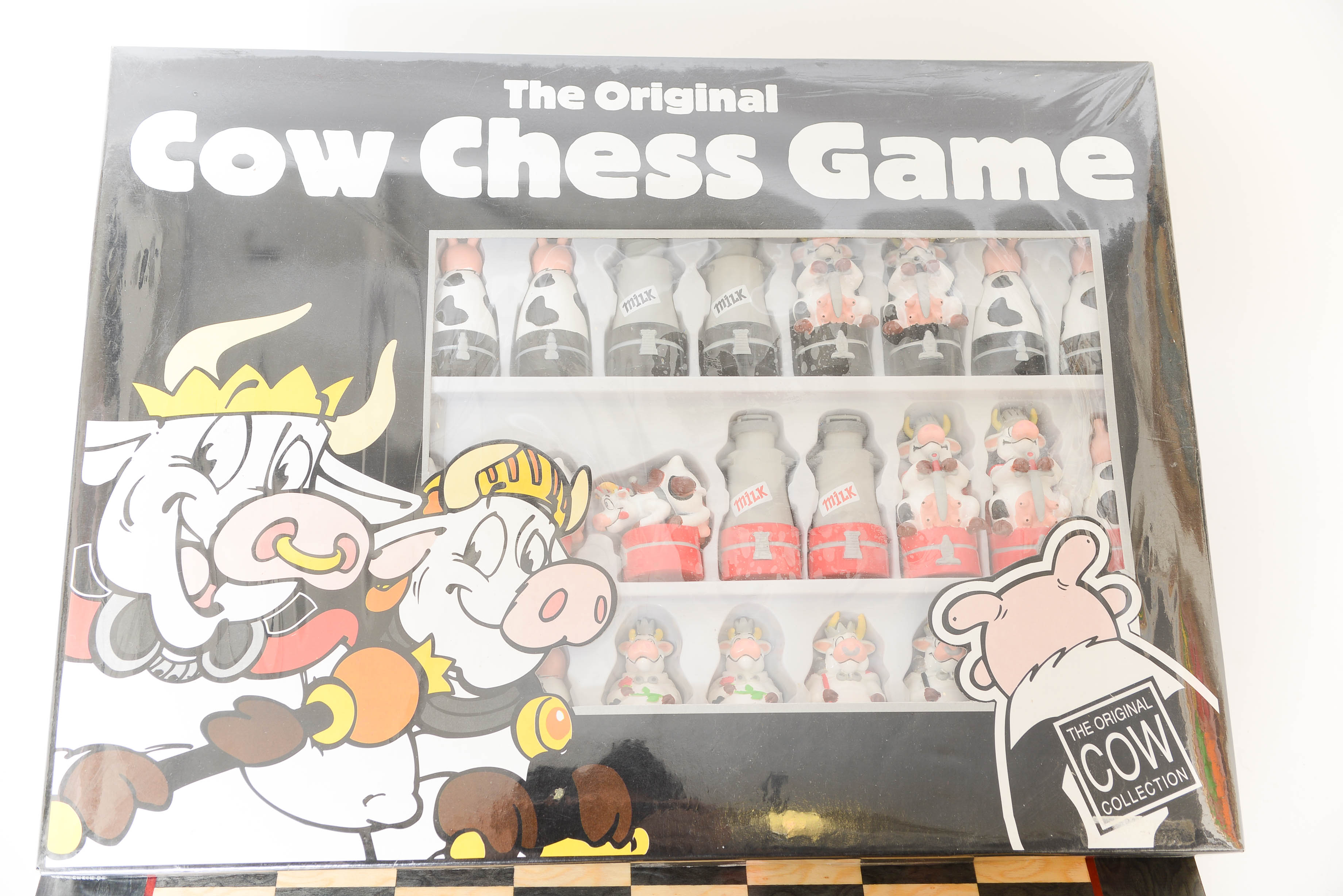 3D Cow Chess Set