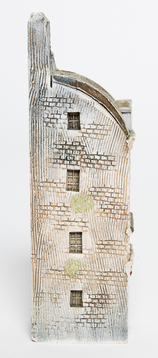 Group of J. Carlton Miniature French Buildings by Dominique Gault