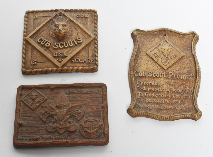 Group of Boy Scout Items