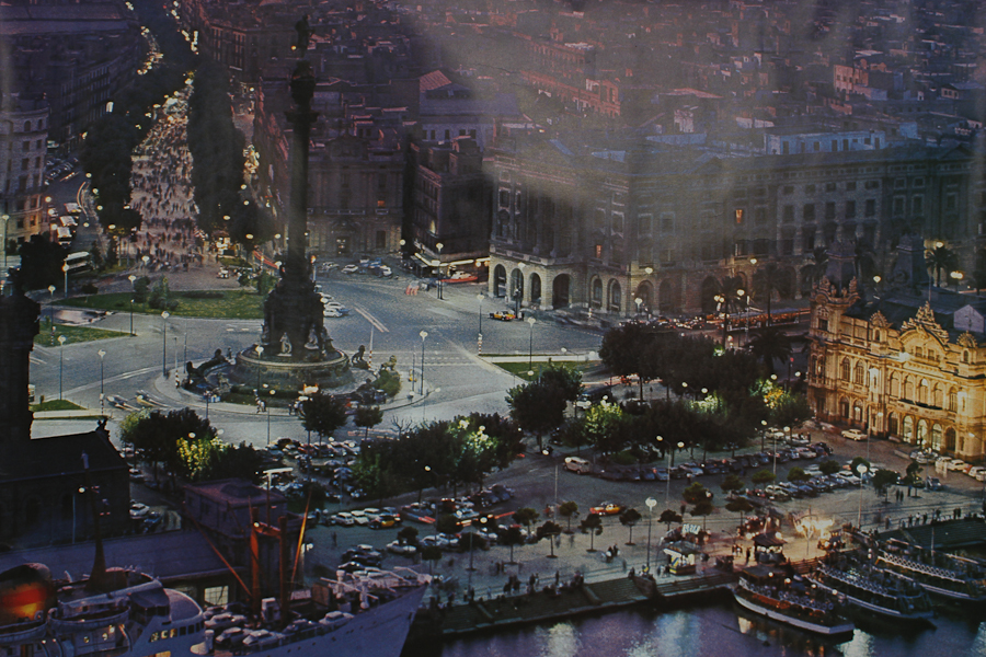 Vintage Pan Am Spain Print