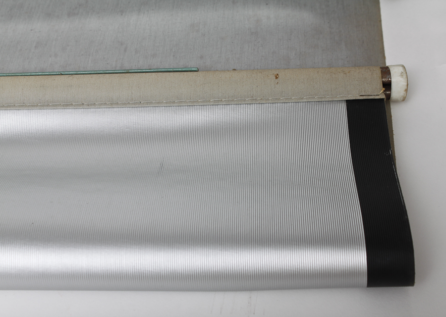 Vintage Da-Lite Silver Lite Projection Screen