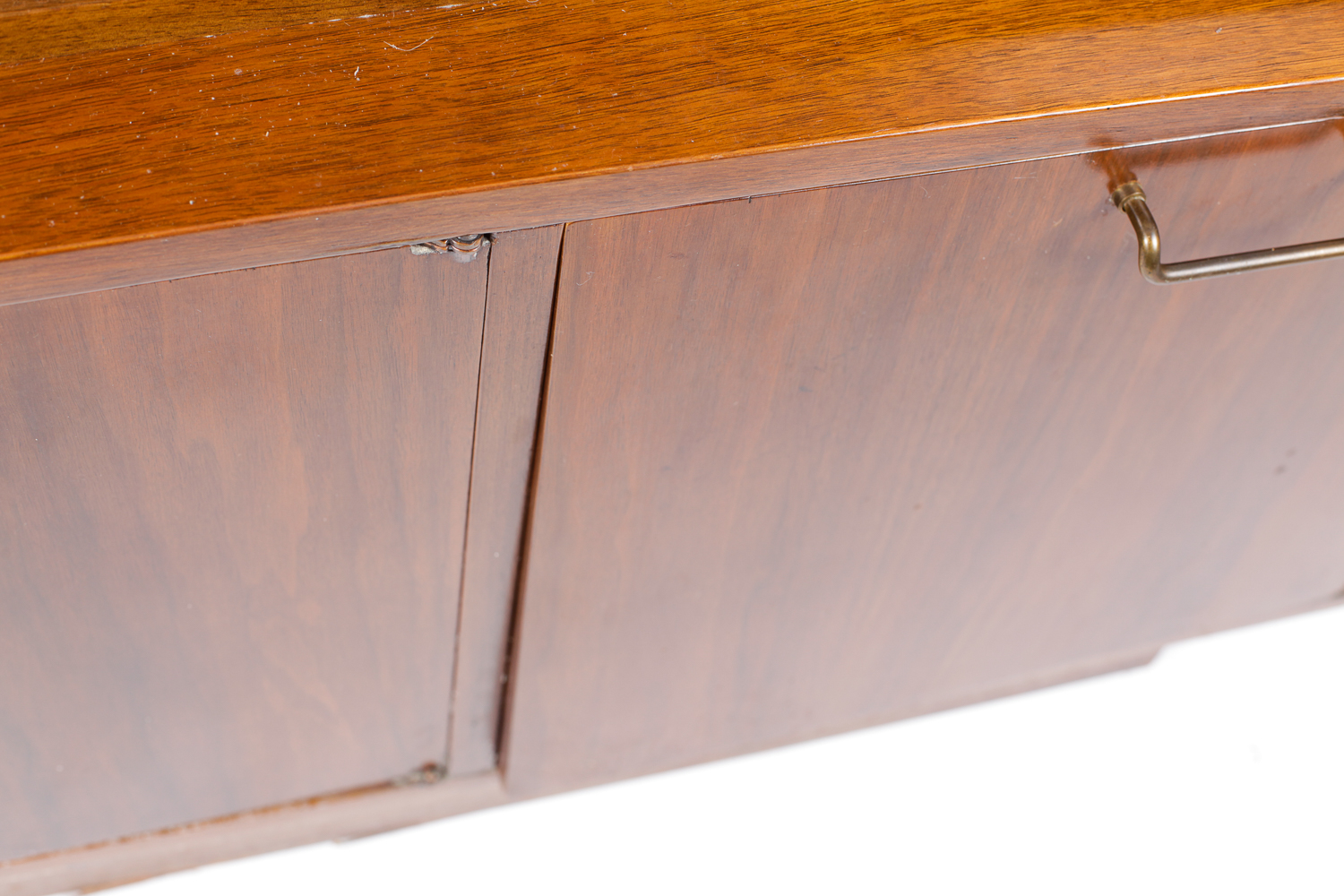 American of Martinsville Bubble Glass China Cabinet