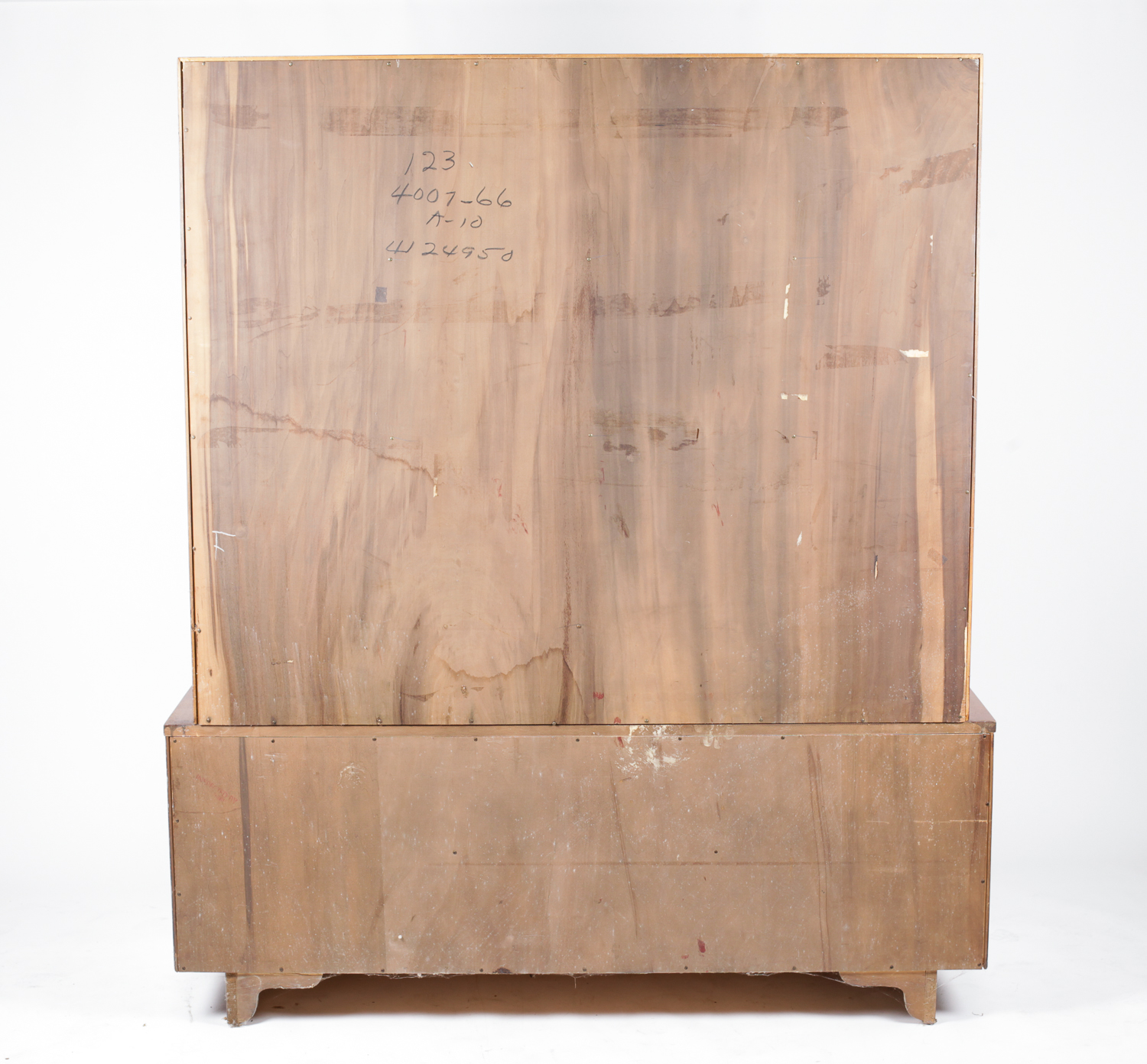 American of Martinsville Bubble Glass China Cabinet