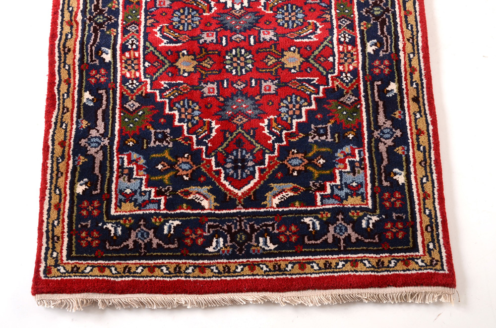 Hand Made Oriental Wool Runner