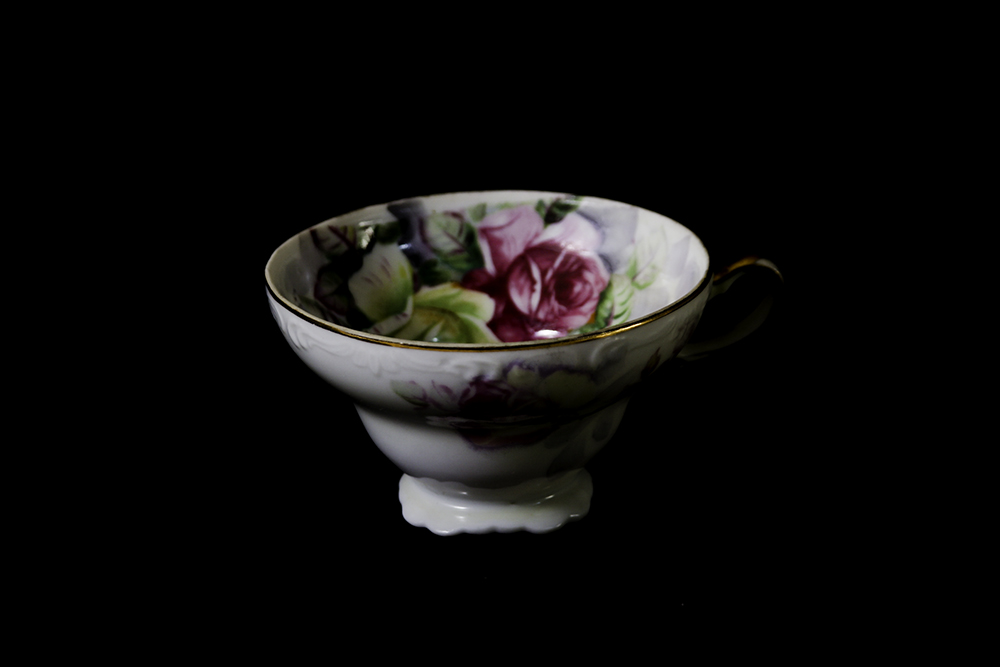 Vintage Floral Tea Set