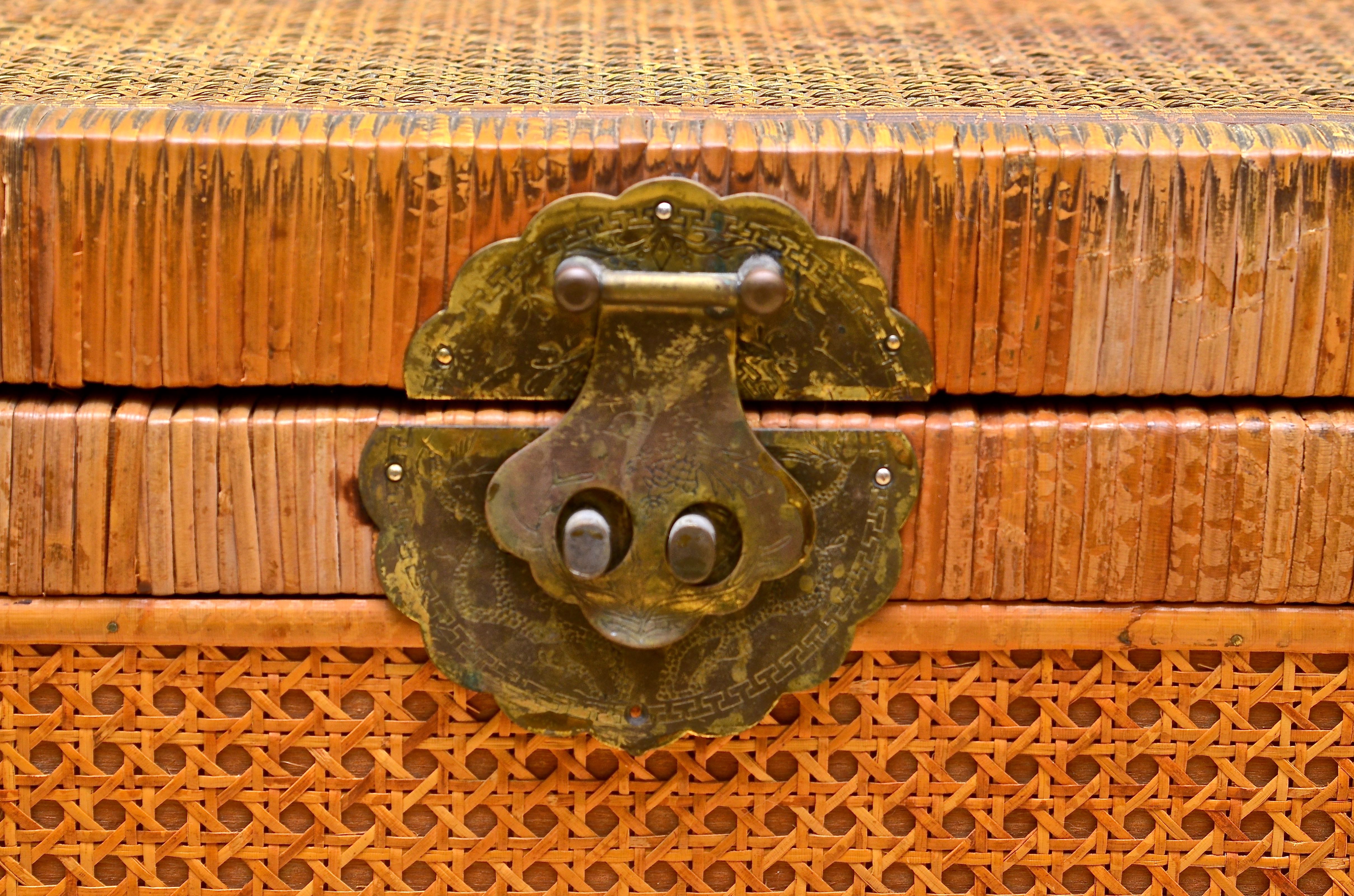 Wicker Storage Chest