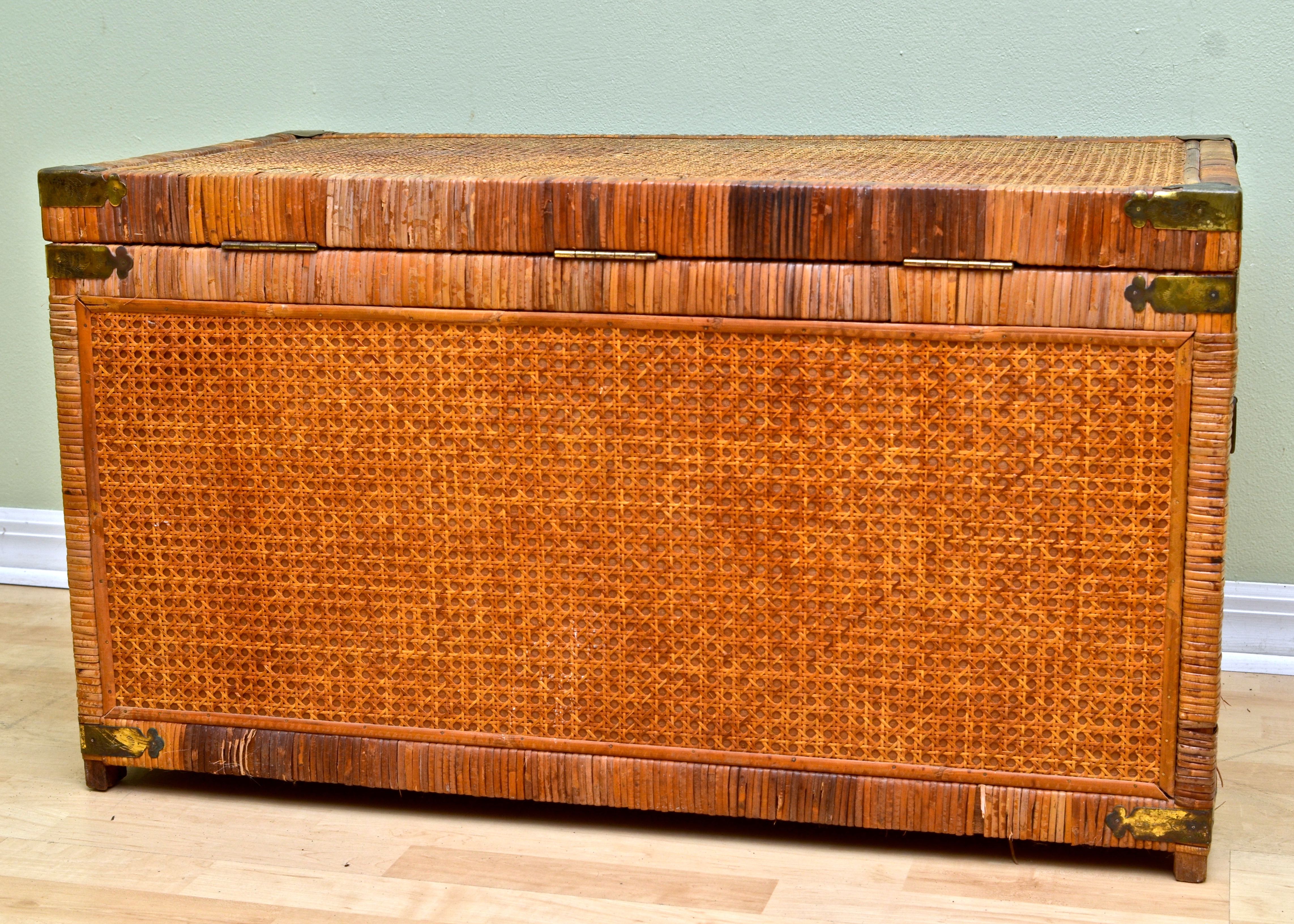 Wicker Storage Chest