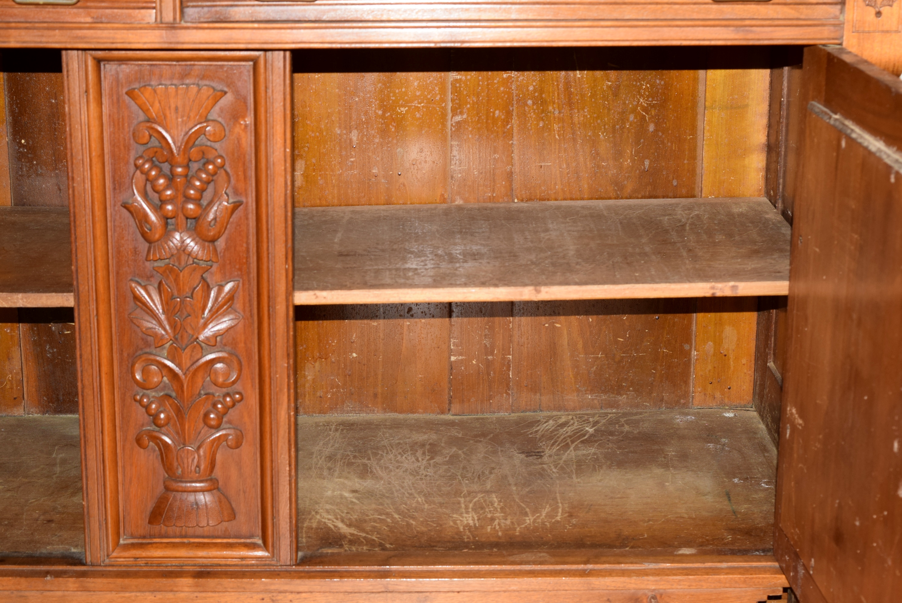 Renaissance Revival Marble Top Server