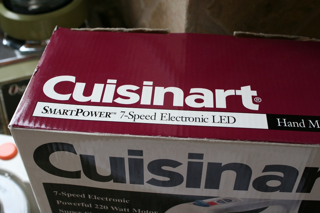 Vintage Osterizer Blender and a Cuisinart Hand Mixer