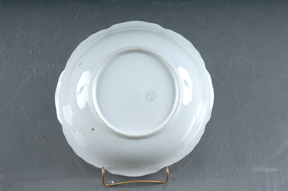 Unmarked Vintage Bowls with Floral Accents