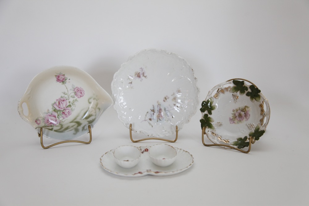 Vintage Hand-Painted Dishes