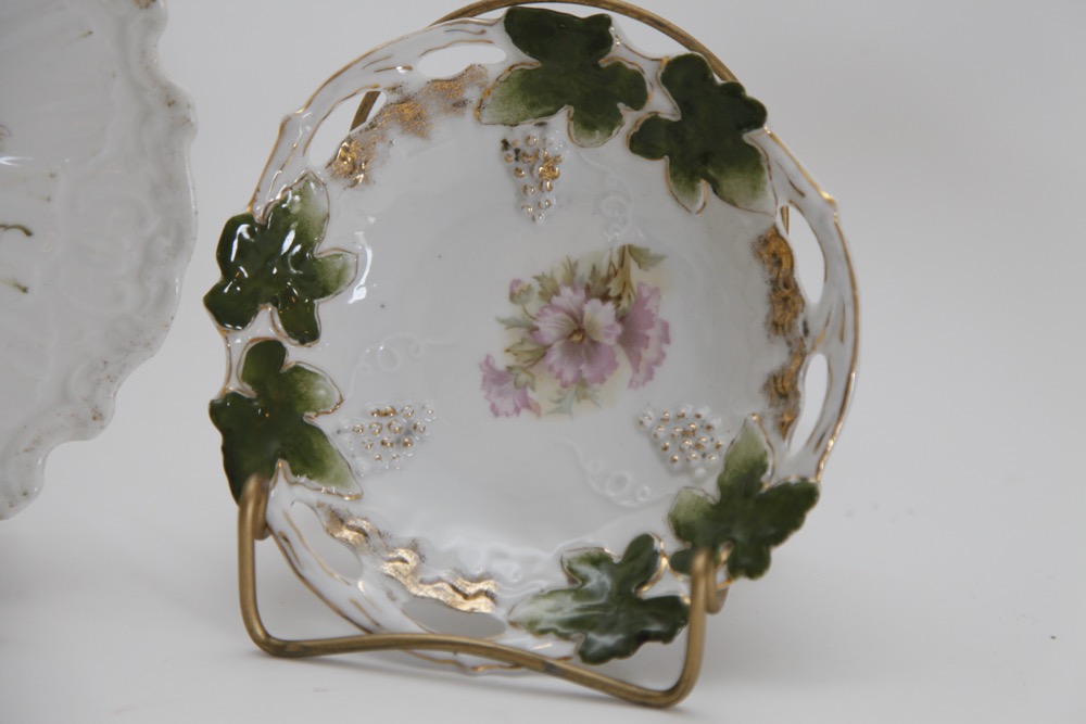 Vintage Hand-Painted Dishes