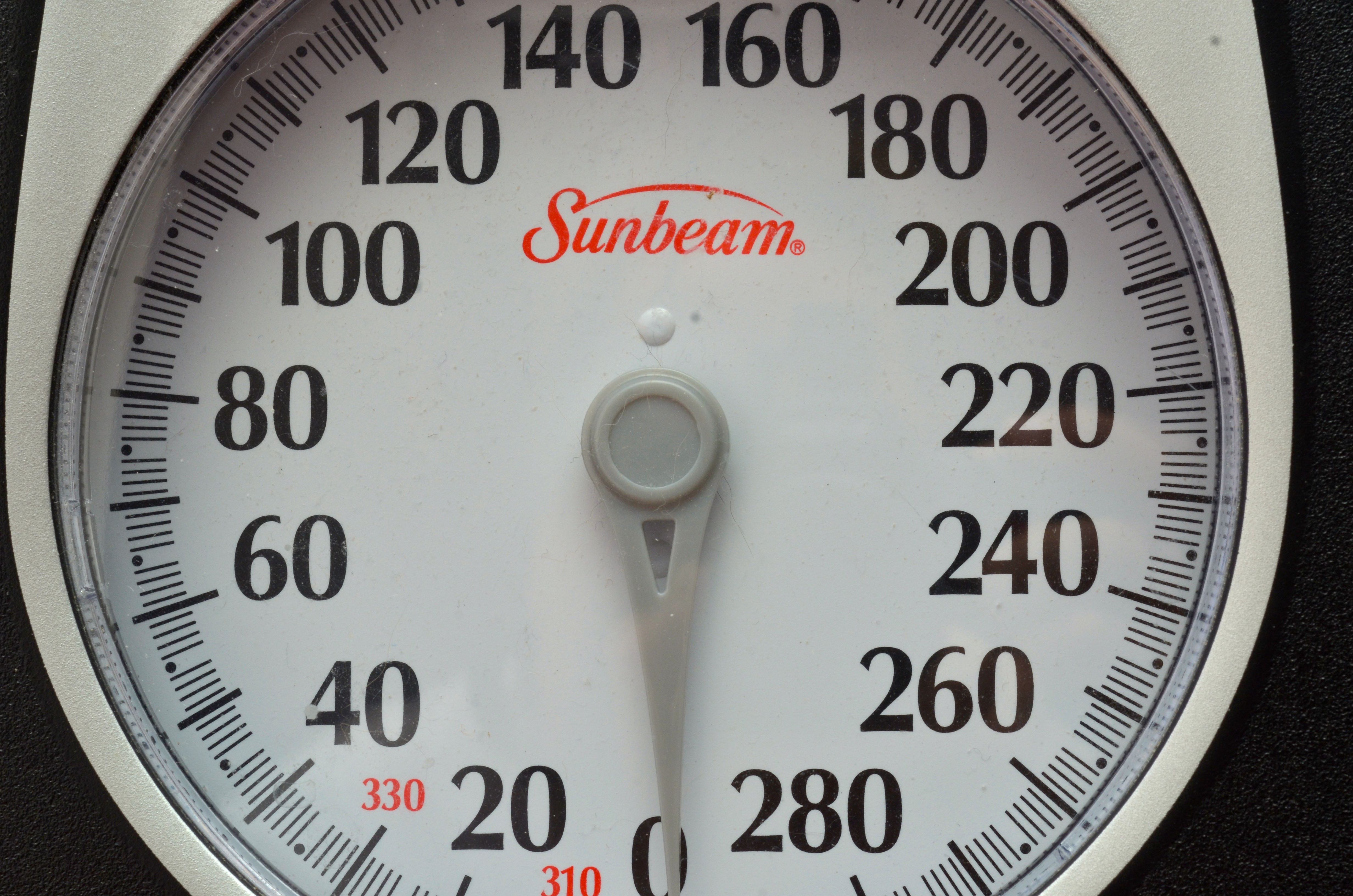 Analog Sunbeam Bathroom Scale