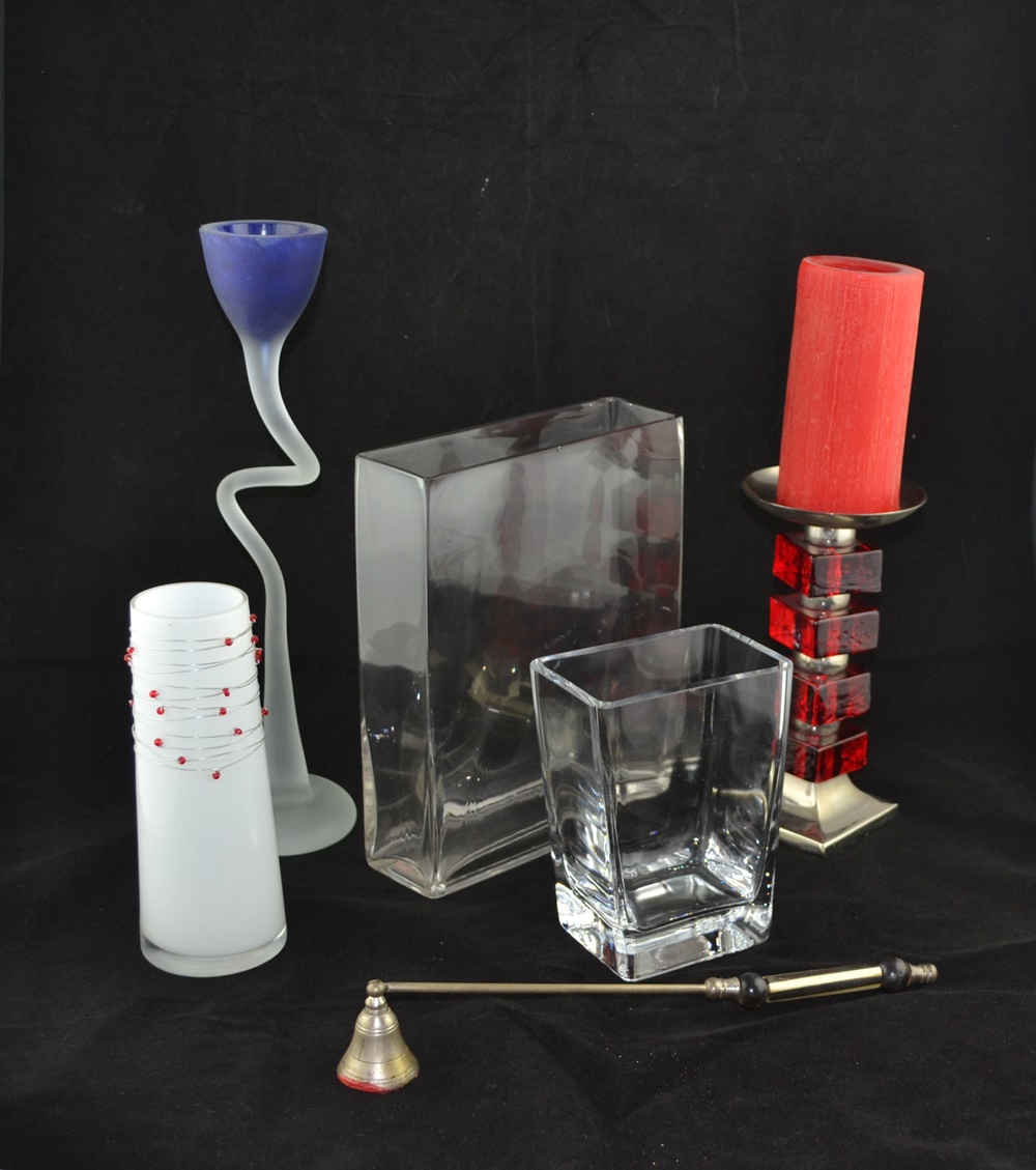 Contemporary Candlesticks & Vases