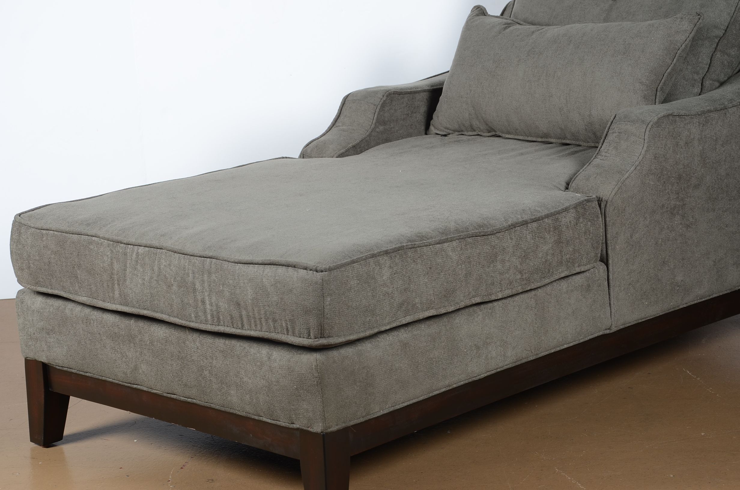 Microfiber Chaise Lounge
