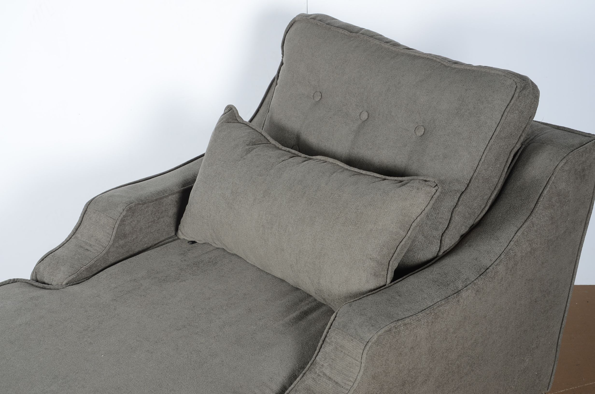 Microfiber Chaise Lounge