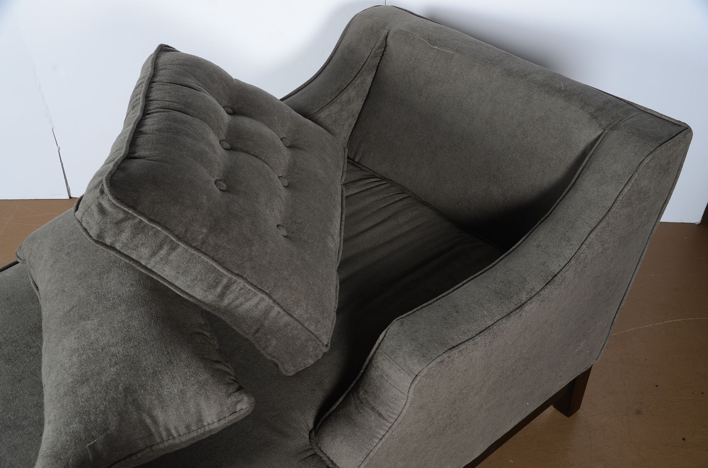 Microfiber Chaise Lounge