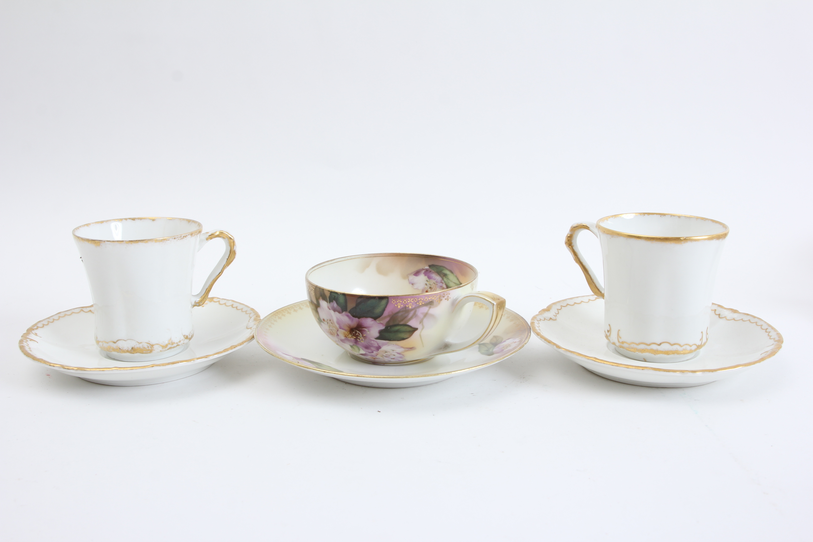 Fine China Cup and Saucer Sets and Cream and Sugar Sets