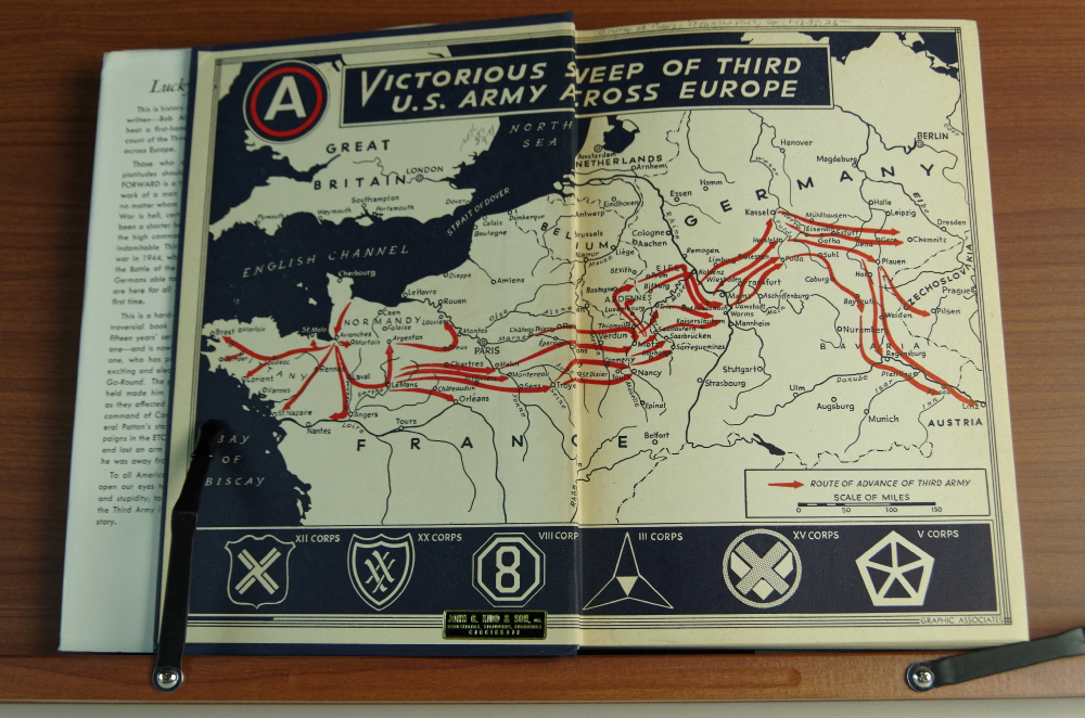 "Drive," "Lucky Forward" and "Armor Command" WWII Patton Vintage Books