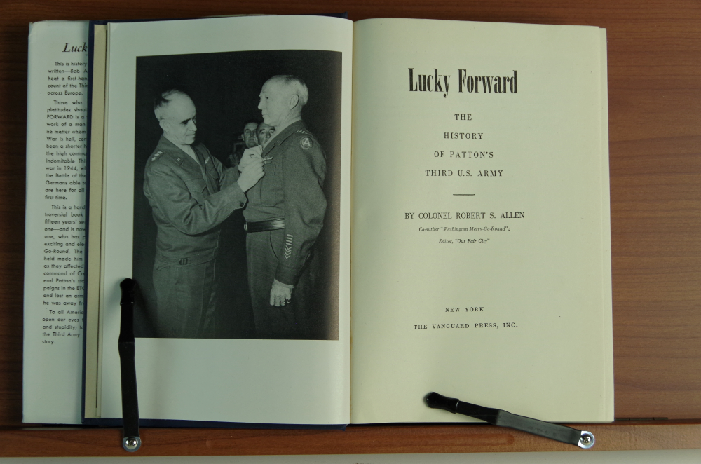 "Drive," "Lucky Forward" and "Armor Command" WWII Patton Vintage Books