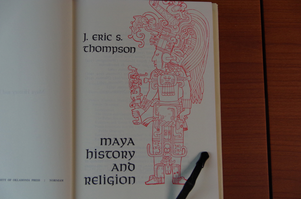 Four Works on Mayan Hieroglyphics and Civilization by Thompson