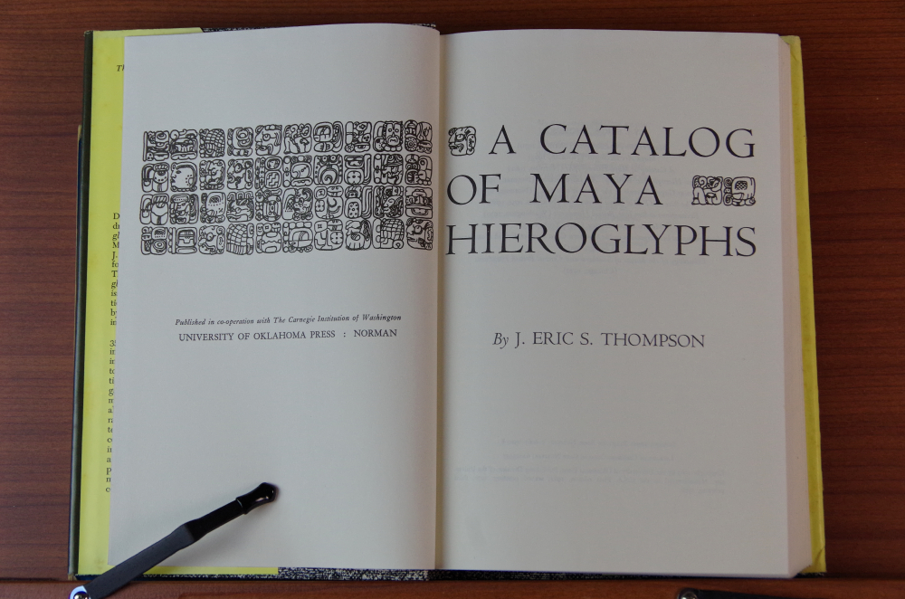 Four Works on Mayan Hieroglyphics and Civilization by Thompson