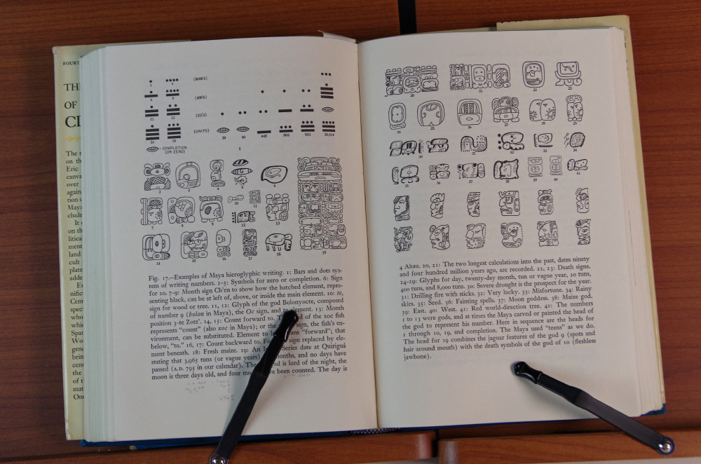 Four Works on Mayan Hieroglyphics and Civilization by Thompson