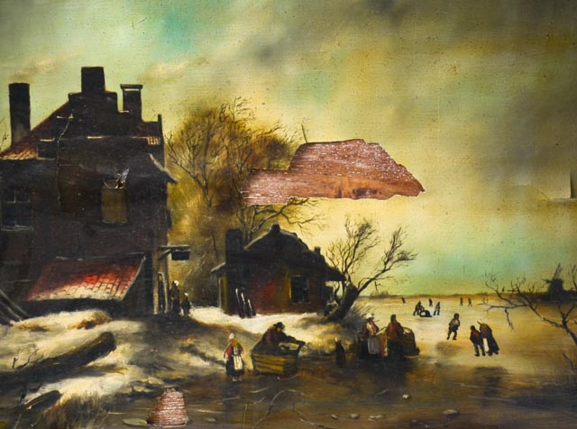 Original Oil Painting by Adrianus Selhorst