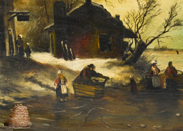 Original Oil Painting by Adrianus Selhorst