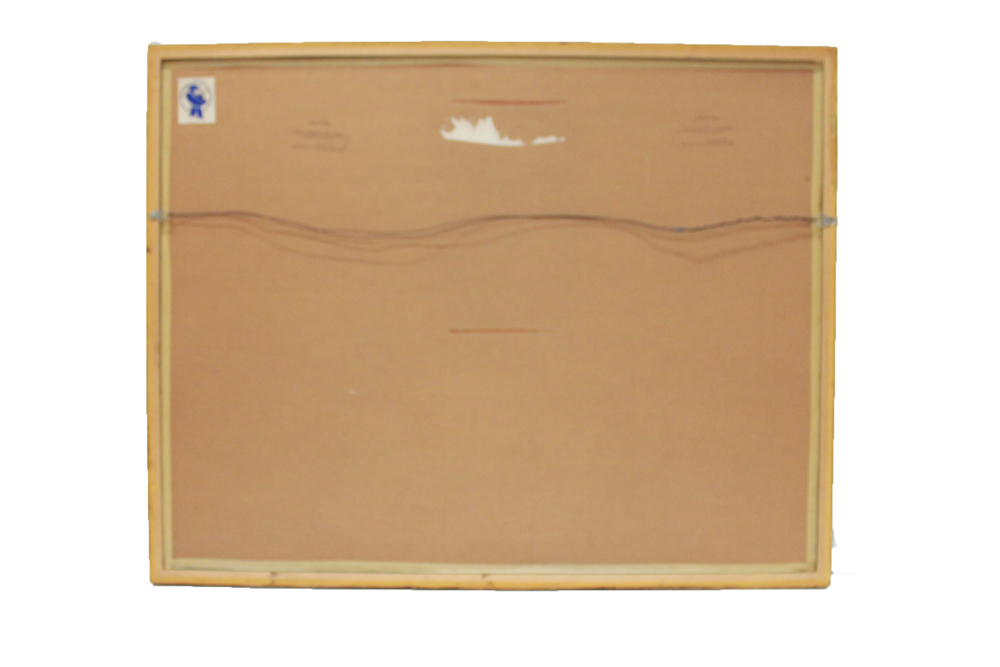 Original, Signed Watercolor by Indiana Artist Louise Johnson